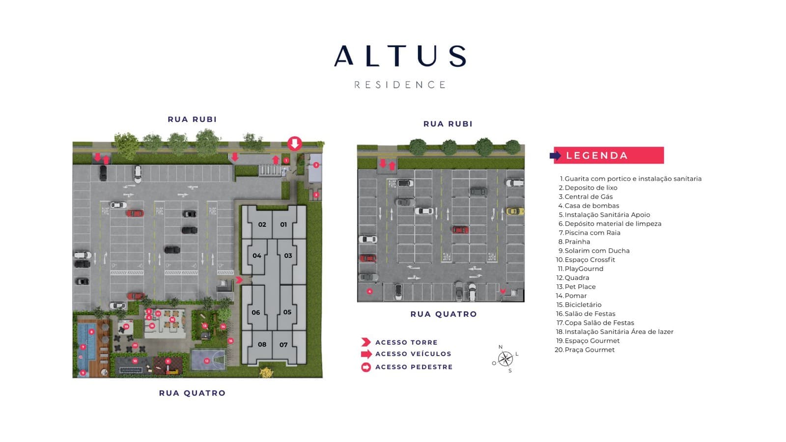 Altus Residence — implantacao