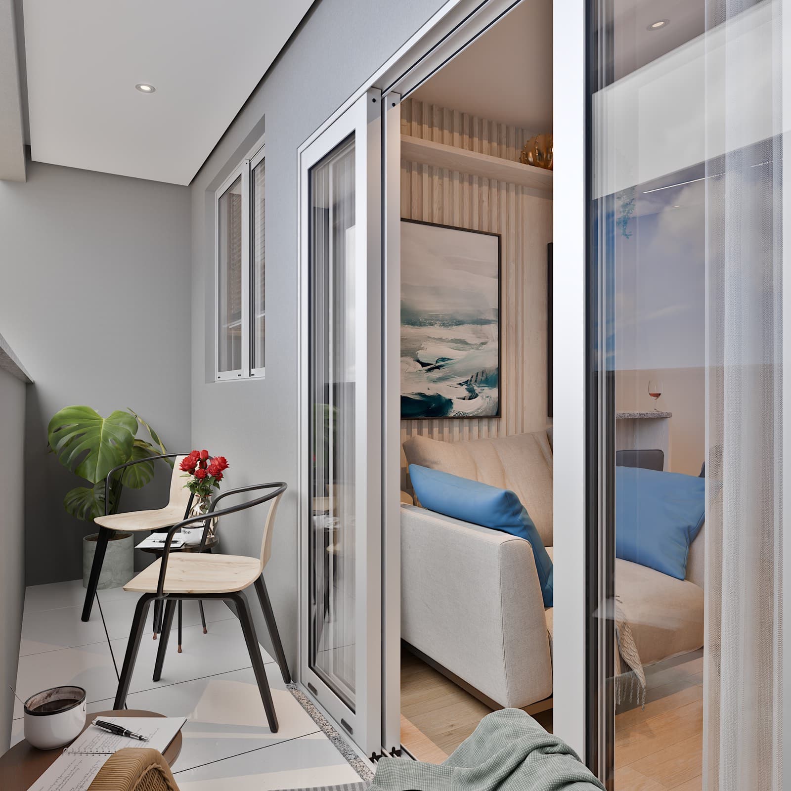Altus Residence — varanda