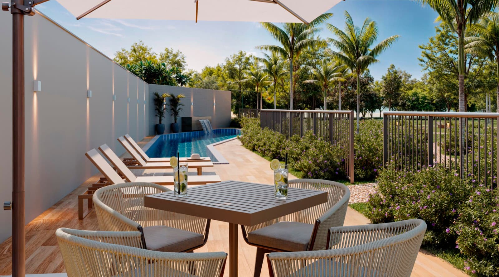 Raízes Residence — solario